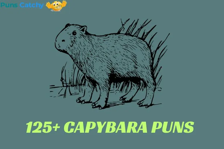 Capybara Puns